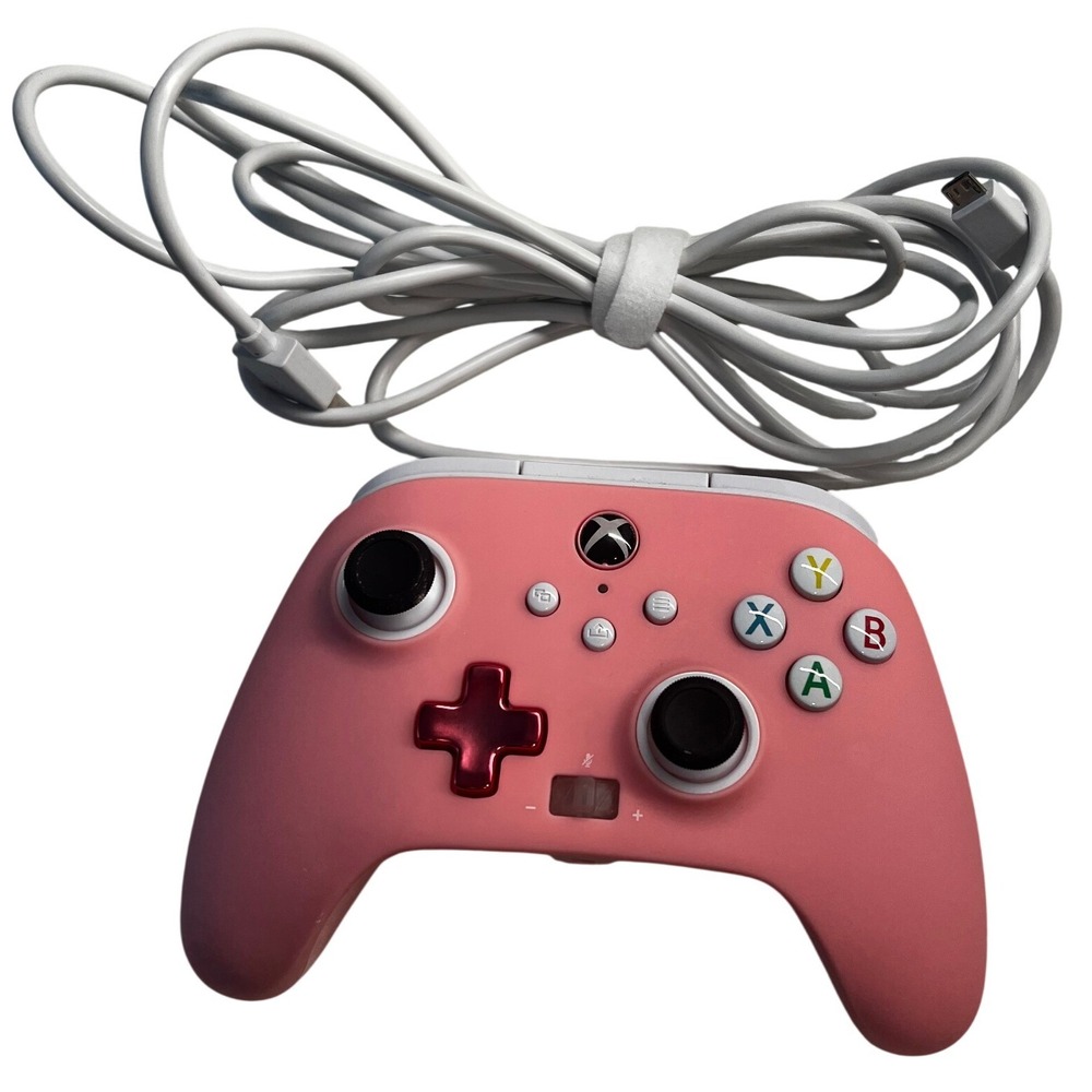 PowerA Enhanced Wired Controller for Xbox Series X/S Pink Gaming Accessory - Picture 3 of 3
